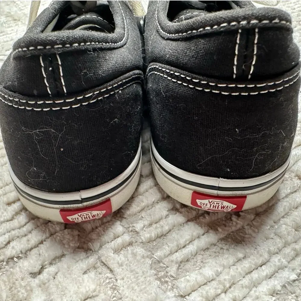 Vans Black Classic Lace Up Sneaker